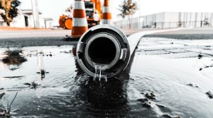 Can fat or grease be poured into the drain