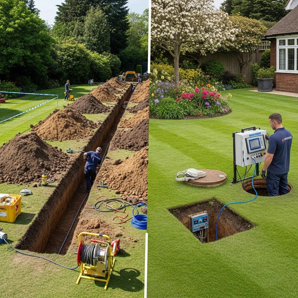 Benefits of trenchless drain repair methods compared to traditional excavation